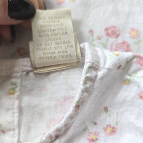 Vintage Y2K Disney Winnie the Pooh white floral cotton dress - Picture 9 of 11